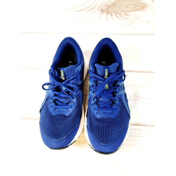 Asics Gel Contend 8 Blue Running Shoes Sneakers Mens Size 10 Extra Wide 1011B492 - Picture 3 of 16